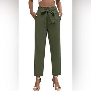 WDIRARA Stretchy Plaid Print Pants Soft Skinny Regular Fashion Leggings Size XL